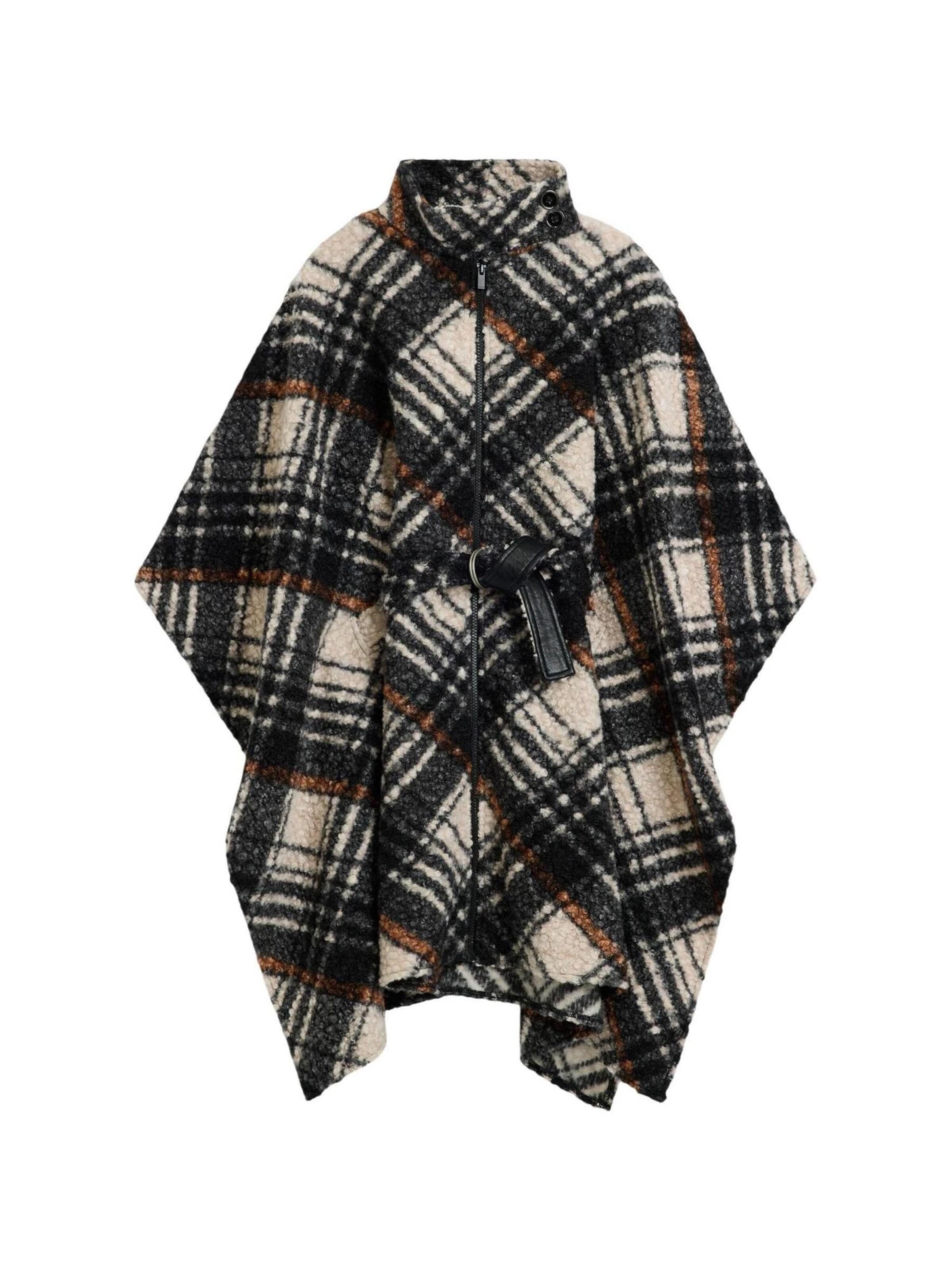 Desigual Keps 'PONCHO ALDAMA BELT 26WAIA15' i grå