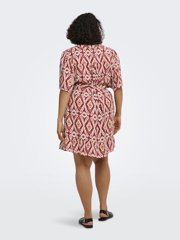 ONLY Carmakoma - Vestido 'CARAntonia' en rojo