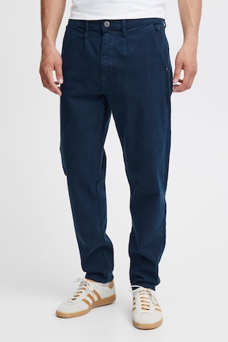 BLEND Tapered Bandplooi jeans in Blauw: voorkant