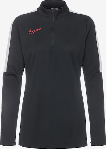 NIKE Athletic Sweatshirt 'Academy 23' in Black: front
