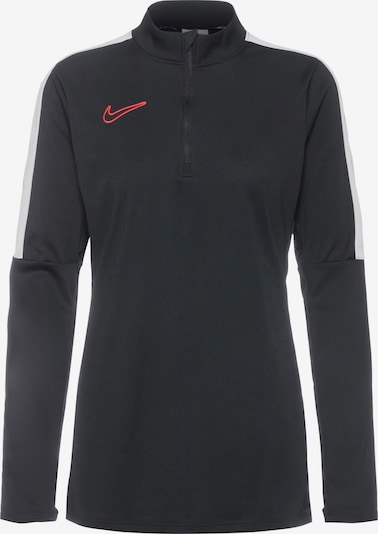 NIKE Sportief sweatshirt 'Academy 23' in de kleur Rood / Zwart / Wit, Productweergave