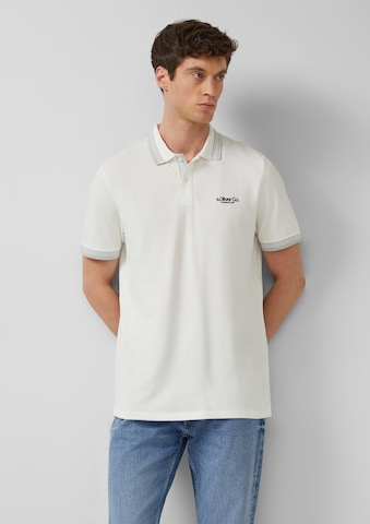 s.Oliver Shirt in Beige: voorkant