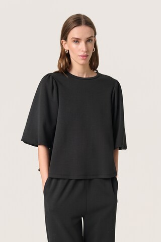 SOAKED IN LUXURY Sweatshirt 'Magana Valera' in Black: front