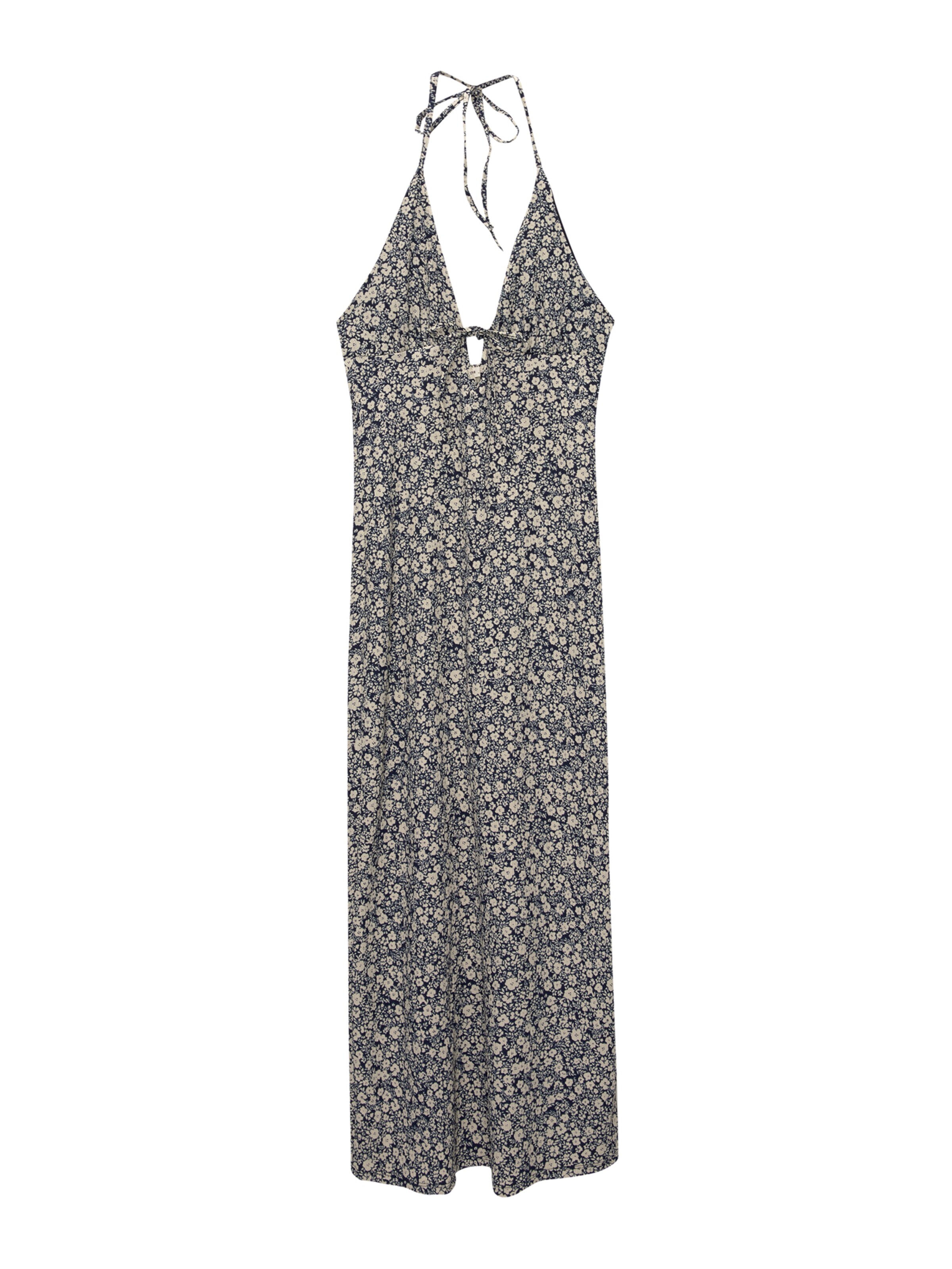 Pull&Bear Šaty – černá: přední strana