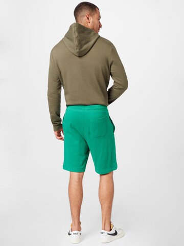 GAP tavaline Püksid 'ARCH', värv roheline