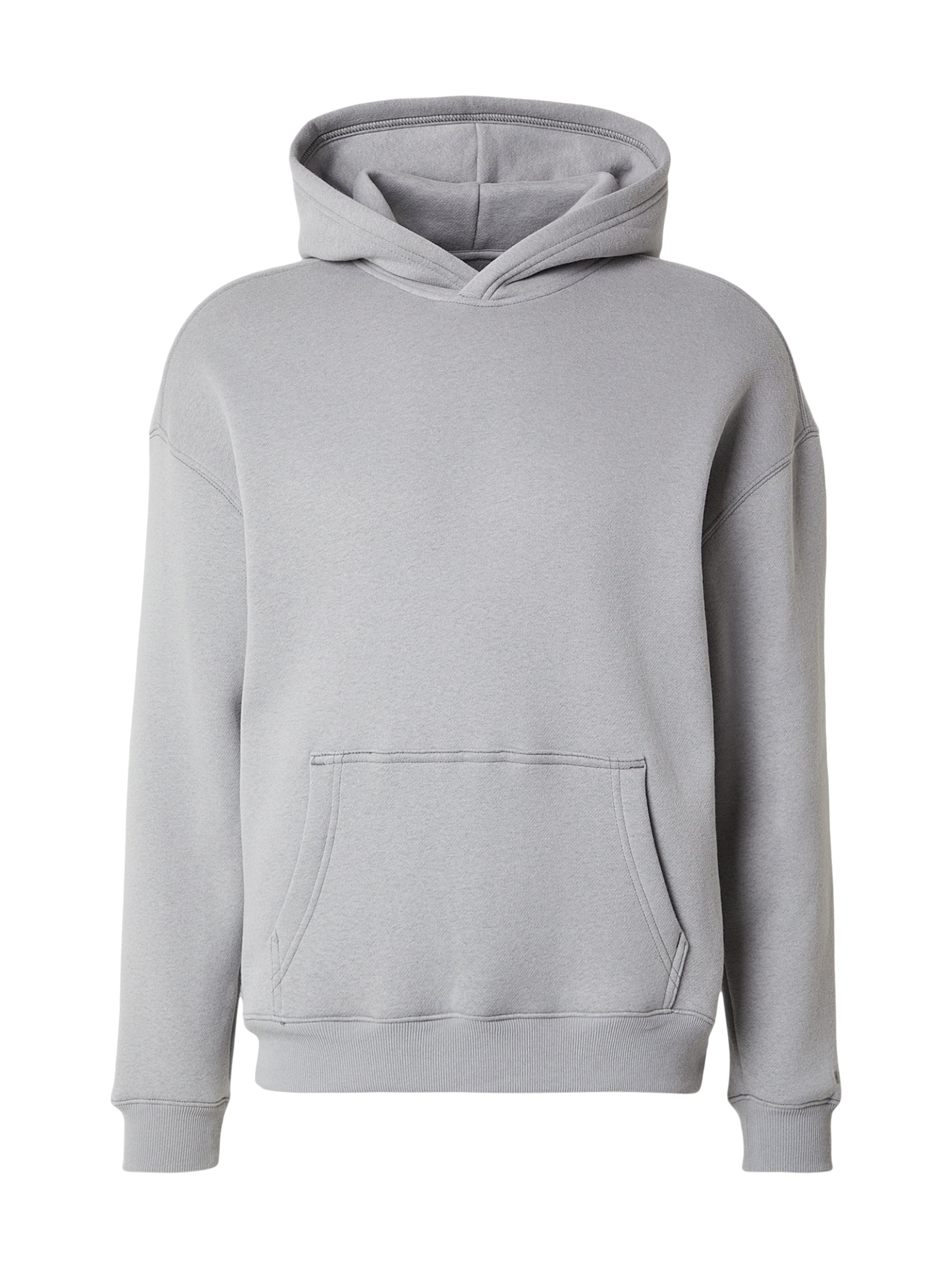 HOLLISTER Mikina - Sivá: predná strana