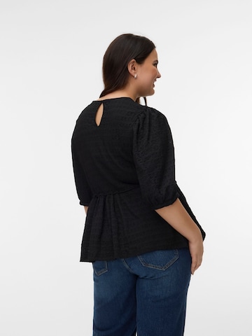 Vero Moda Curve Blouse 'VMSiri' in Zwart