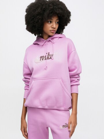 Nike Sportswear Свитшот 'PHNX FLC' в Ярко-розовый