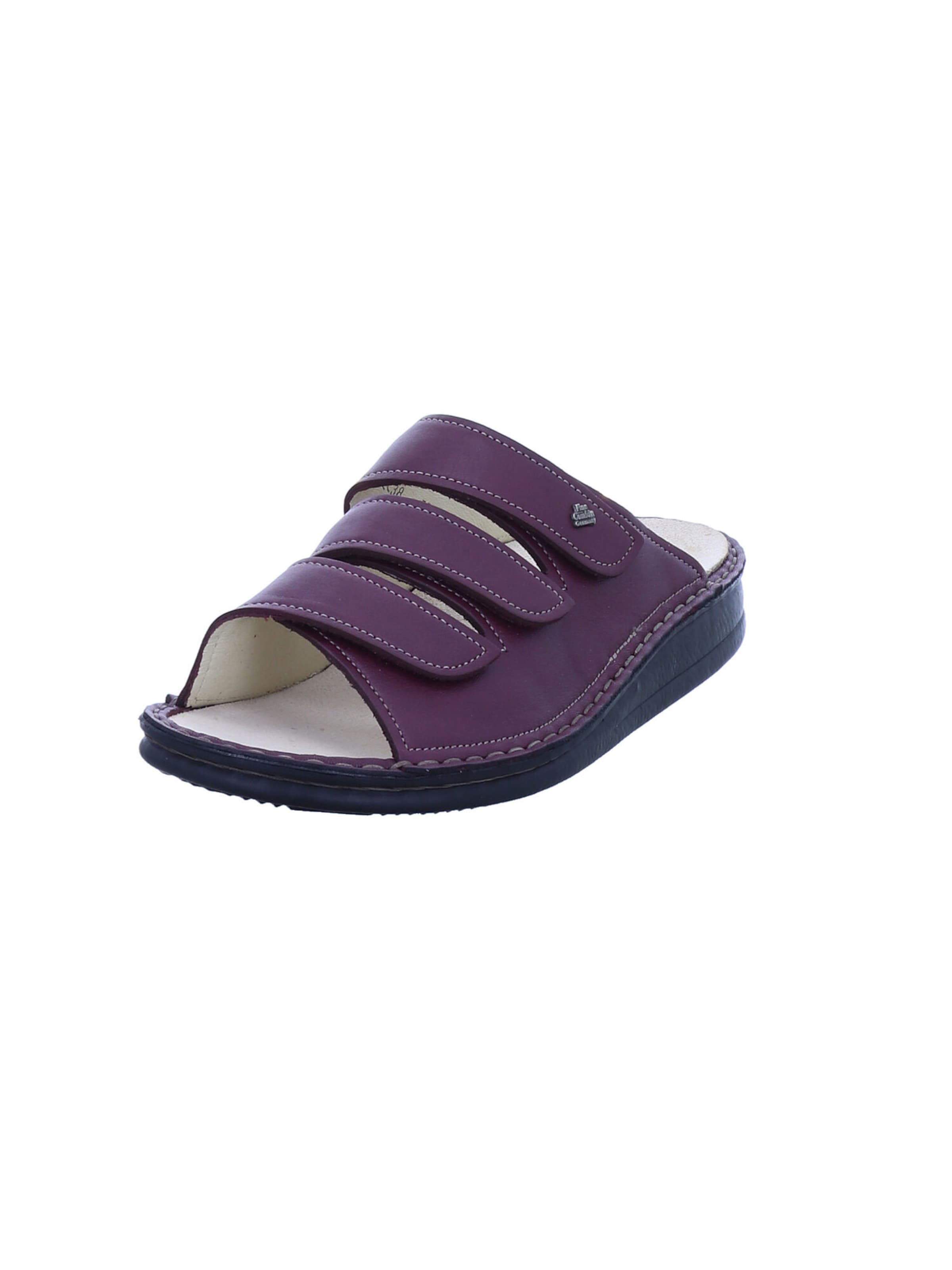 Finn Comfort Mules 'KORFU' in Red: front