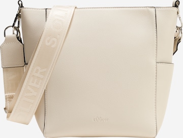 s.Oliver Shoulder Bag in Beige: front