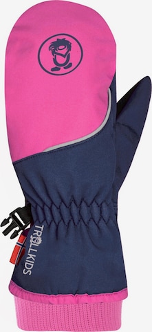 TROLLKIDS Gloves in Blue: front