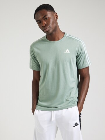 T-Shirt fonctionnel 'Own The Run' ADIDAS PERFORMANCE en vert : devant