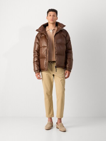 SCOTCH & SODA - Casaco meia-estação em castanho