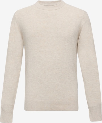 JACK & JONES Pullover 'JJEPERFECT' in Beige: Vorderseite