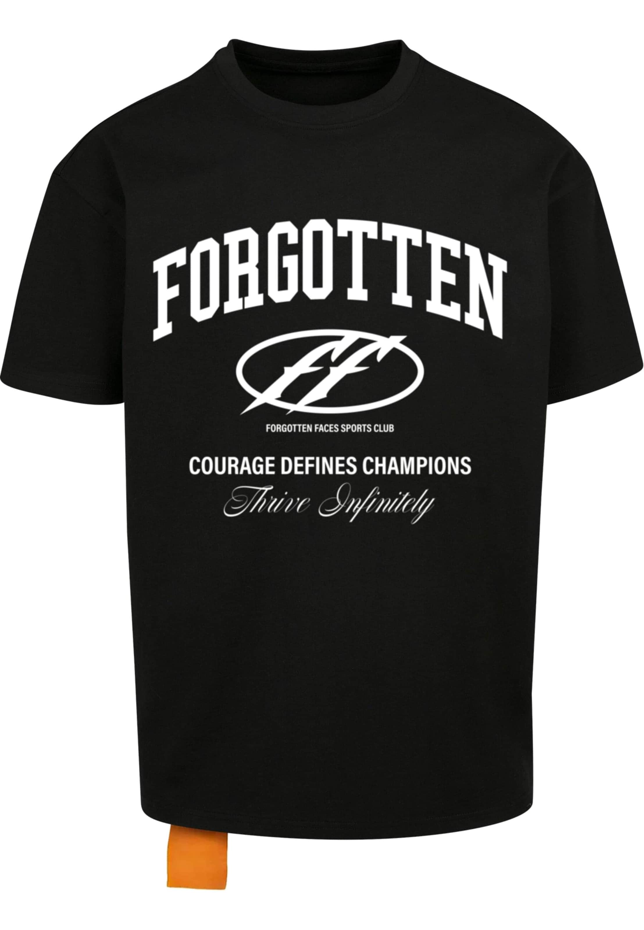 Forgotten Faces Bluser & t-shirts 'Courage Defines' i sort: forside