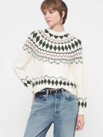 VILA Trui 'VIPEYSA' in Wit