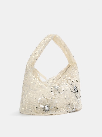 Pull&Bear Schultertasche in Beige
