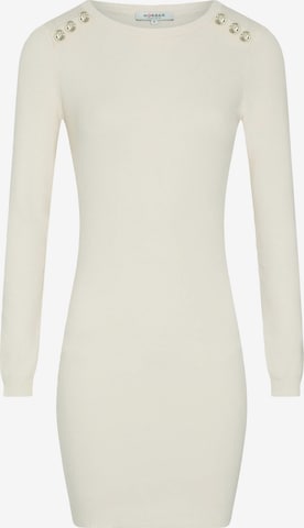 Morgan Knitted dress in Beige: front