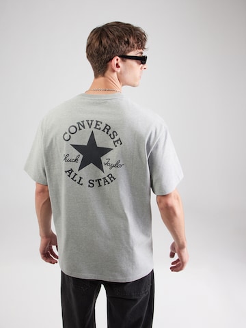 CONVERSE T-Shirt in Grau: Vorderseite