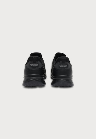 SKECHERS Rövid szárú sportcipők 'SLADE - LUTHER' - fekete