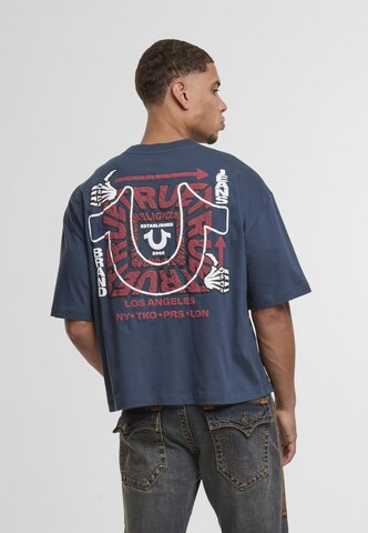 Maglietta di True Religion in blu: frontale