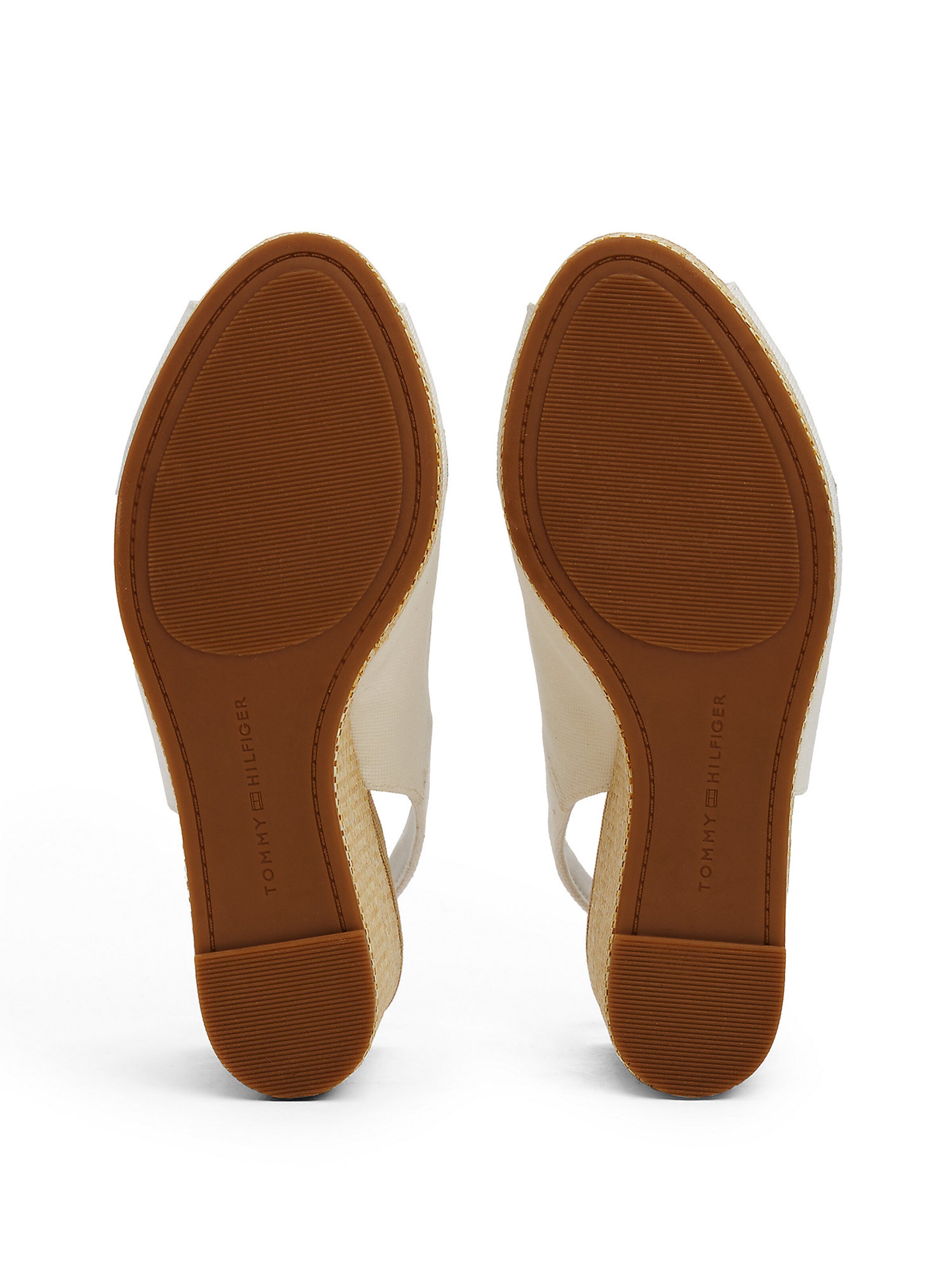 TOMMY HILFIGER Sandale in Weiß