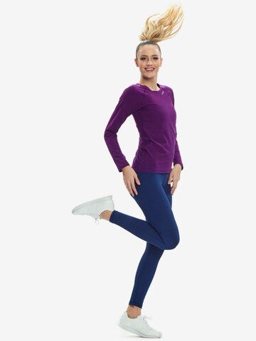 Winshape Skinny Fit Спортен панталон 'AEL112C' в синьо