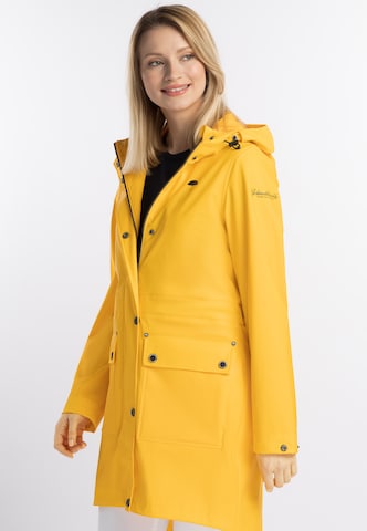 Manteau fonctionnel Schmuddelwedda en jaune