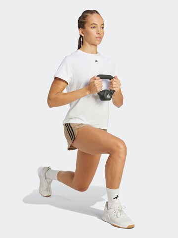 ruda ADIDAS PERFORMANCE Laisvas Sportinės kelnės 'PACER': priekis