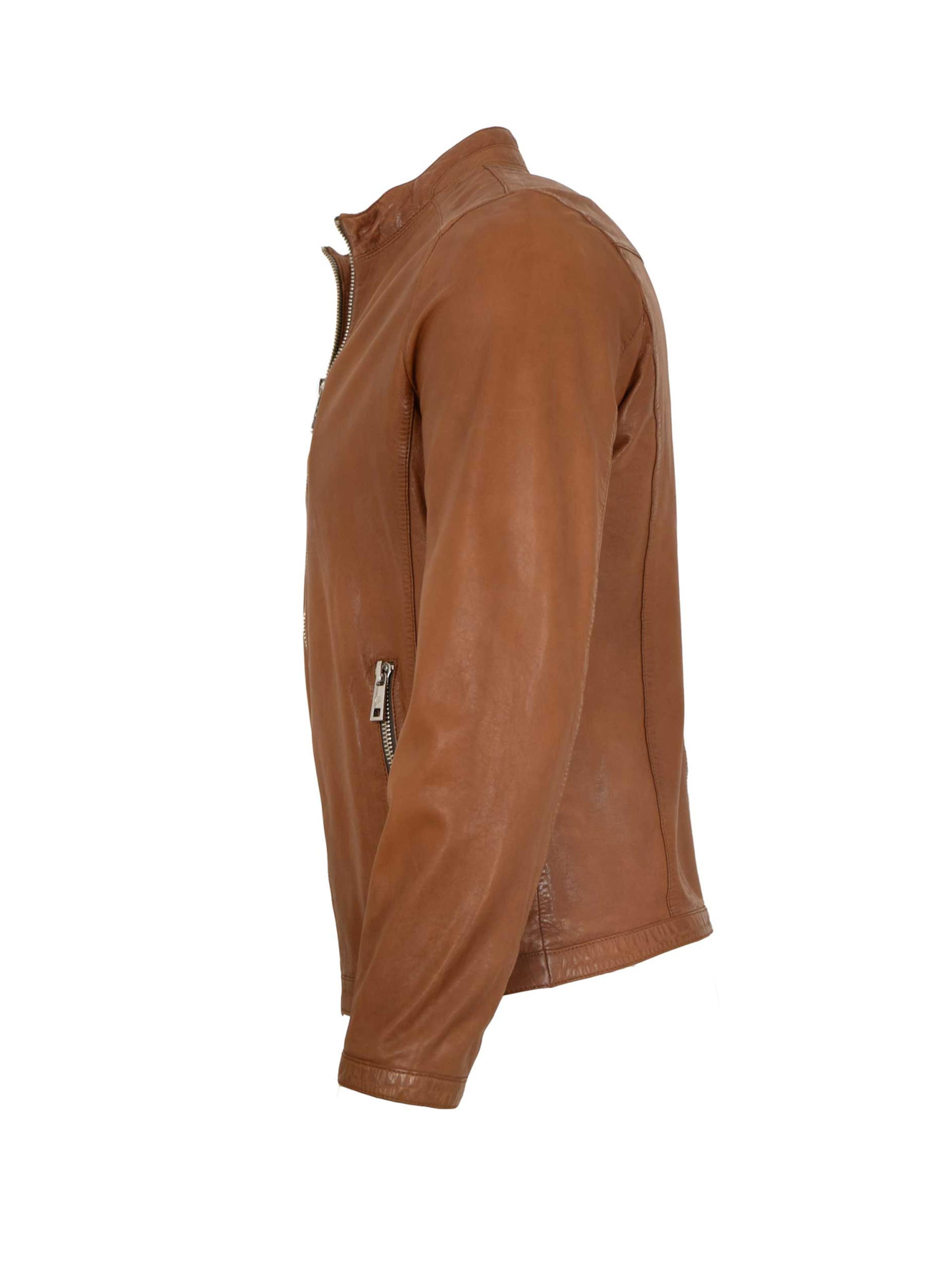 MILESTONE Between-Season Jacket 'MSOliverio' in Brown