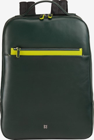 DuDu Backpack in Green: front