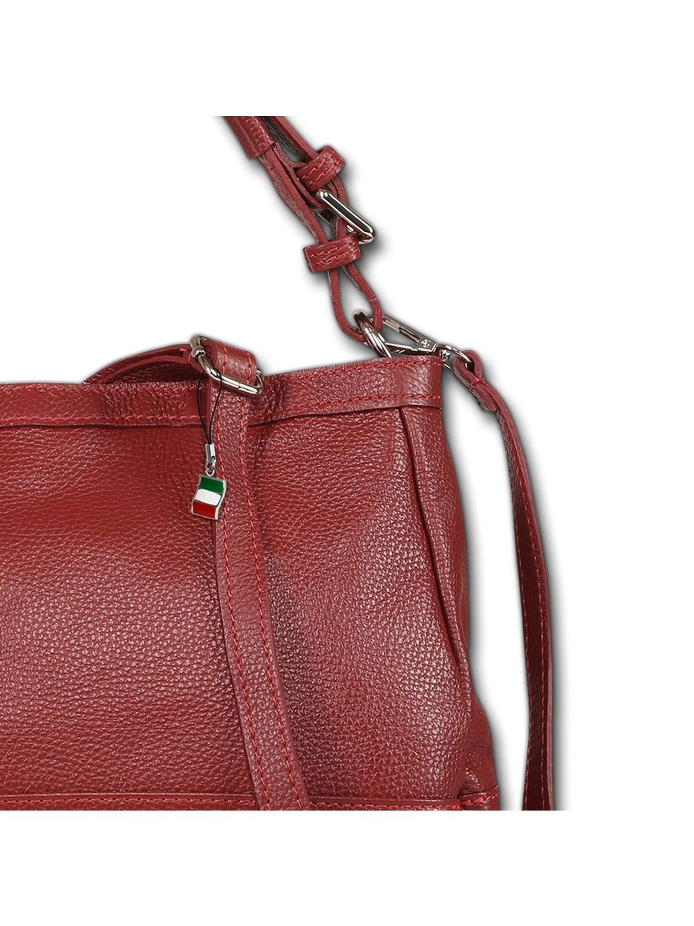 Borsa a mano di Florence in rosso