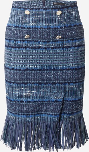 Karen Millen Rock in blau / marine / weiß, Produktansicht