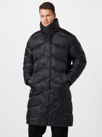 Manteau d’hiver 'POWERTON' DRYKORN en noir : devant