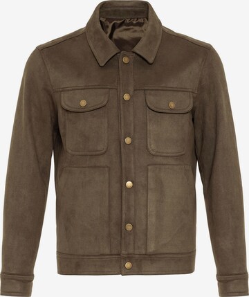 Antioch Between-Season Jacket in Brown: front