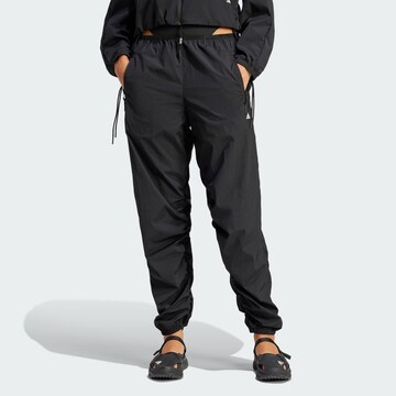 ADIDAS SPORTSWEAR Loose fit Workout Pants 'Adidas x Rui' in Black: front