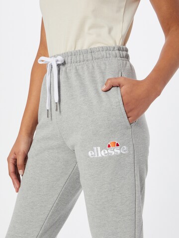 ELLESSE Tapered Pants 'Noora' in Grey