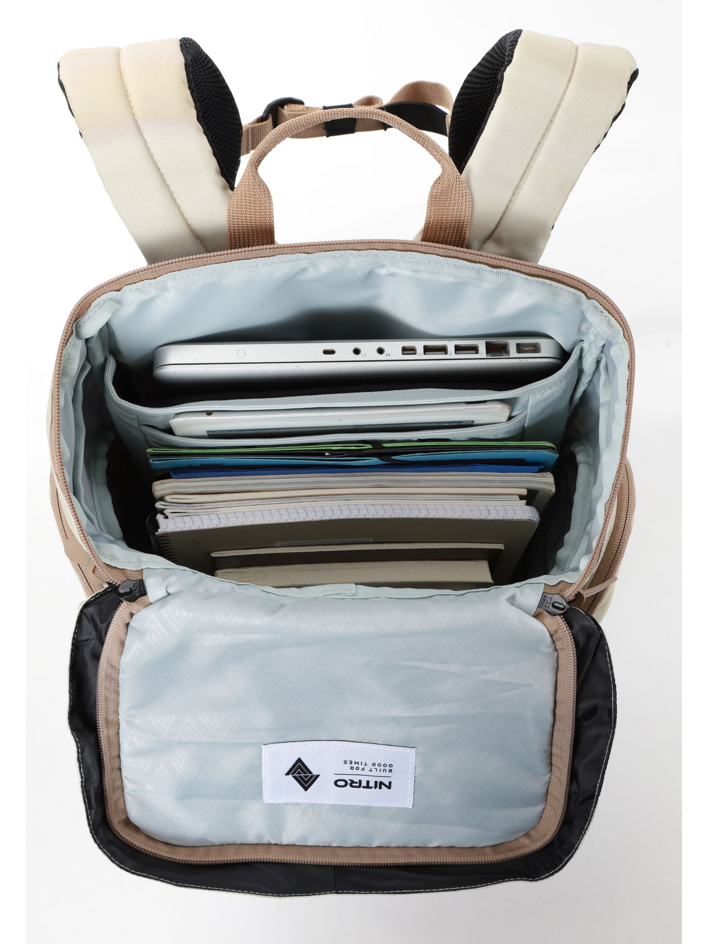 NITRO Rucksack DAYPACKER TWO in Beige