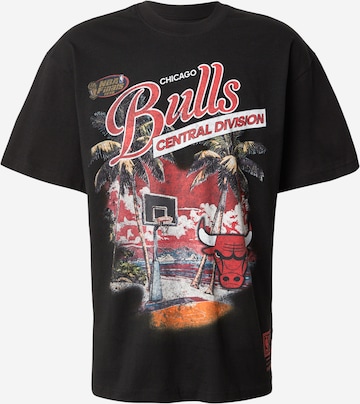 juoda Mitchell & Ness Marškinėliai 'NBA PARADISO CHICAGO BULLS': priekis