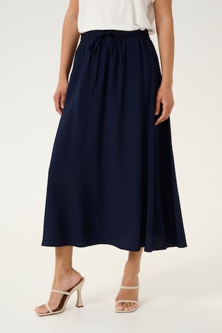 Cream Rok 'Lori' in Blauw: voorkant