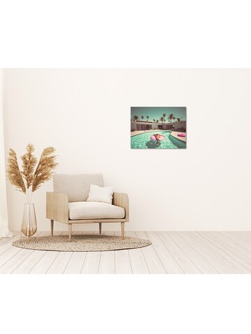 Liv Corday Bild  'Relax in Pink' in Grau