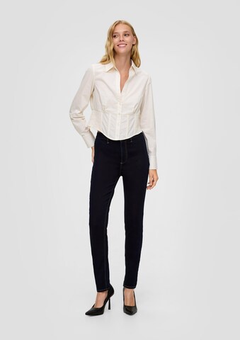 QS Skinny Jeans 'Sadie' in Schwarz