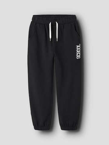 NAME IT - Tapered Pantalón en negro