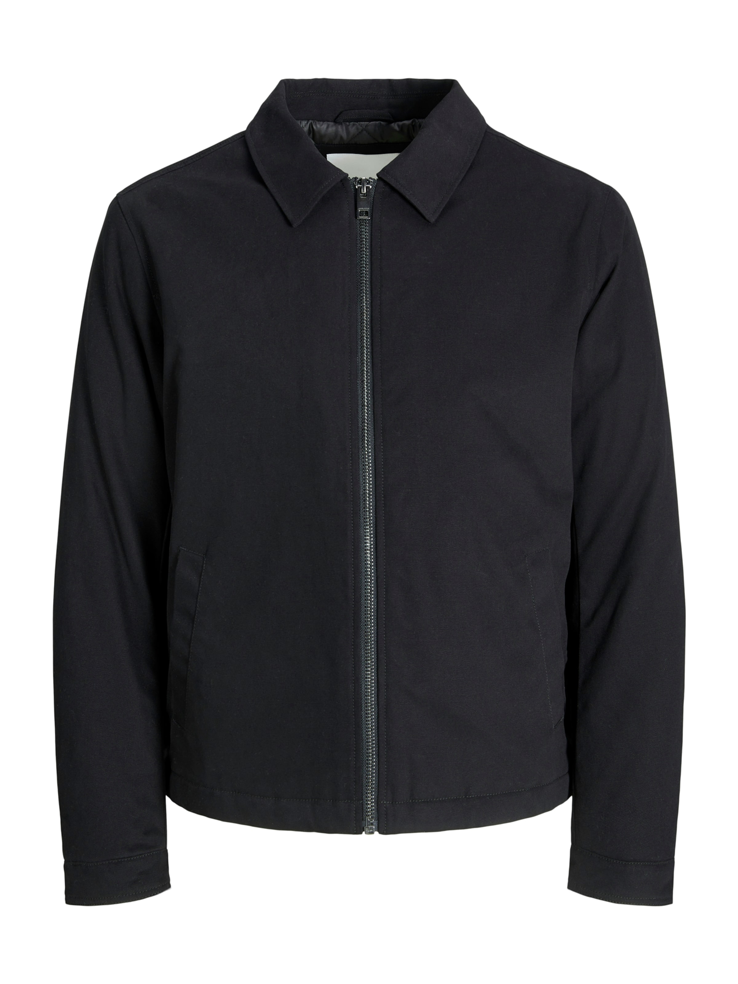 fekete JACK & JONES Átmeneti dzseki 'JJEDOVER', Termék nézet