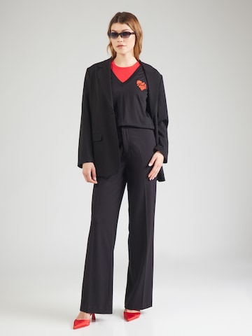 Karl Lagerfeld Футболка 'HEARTS' в Черный