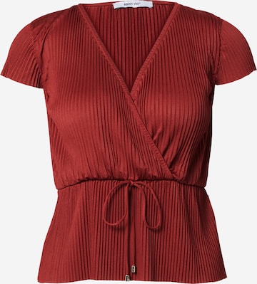ABOUT YOU Shirt 'Elonie' in Rood: voorkant