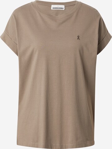 ARMEDANGELS Shirt 'IDA' in Brown: front