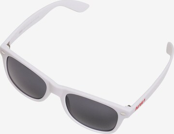 Mister Tee Sunglasses in White: front
