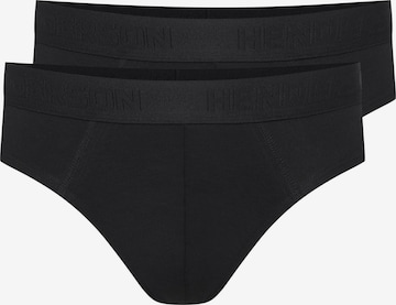 Henderson Slip 'Boxershorts Doppelpack aus Baumwolle Mix Atmungsaktiv bequem Move' in Grijs: voorkant