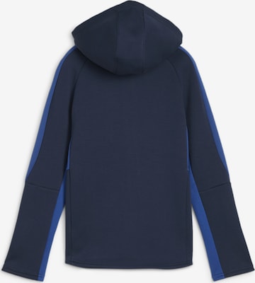 PUMA Sportief sweatshirt 'evoStripe' in Blauw